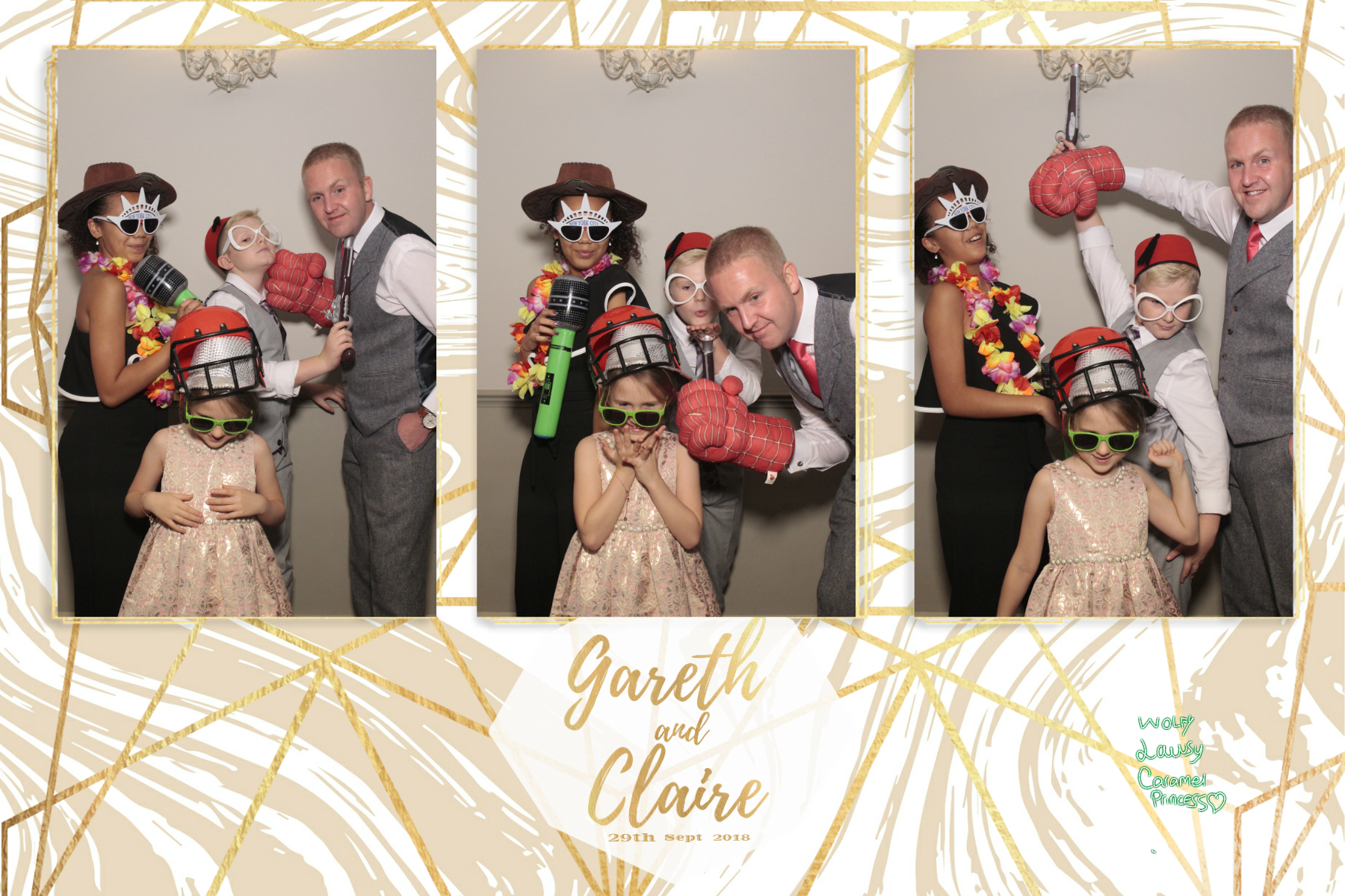 Claire & Gareth's Wedding | View more photos from the event at gallery.myphotoboothexperience.co.uk/u/MyPhotoBoothExperienceLtd/Claire-Gareths-Wedding